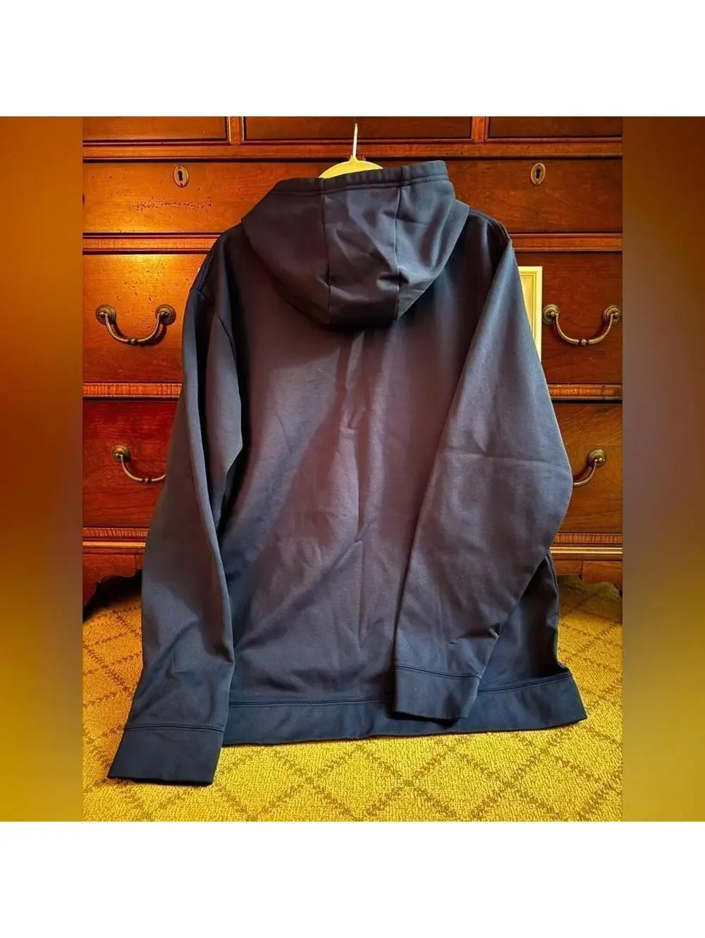 The North Face Navy Blue Tekno Logo hoodie NWOT XL